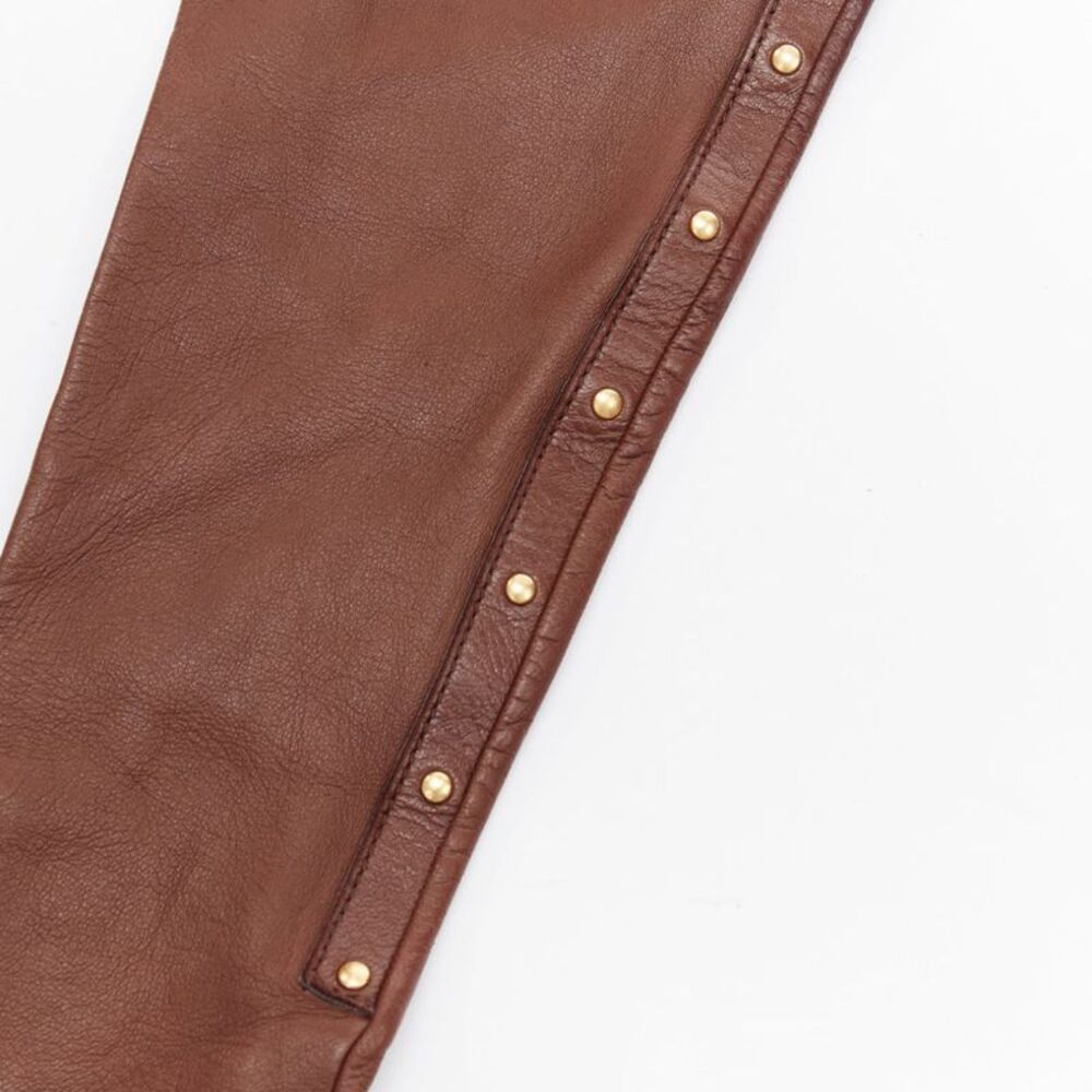 Gucci Studs Leather Opera Gloves - Picture 4 of 6